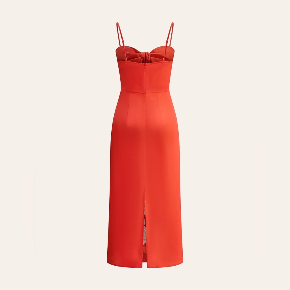 Embroidered Bow-Detail Cami Dress M CC21 (10) - Picture 2 of 6
